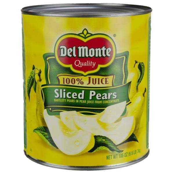 Sliced Pear in Juice #10 Can R438907