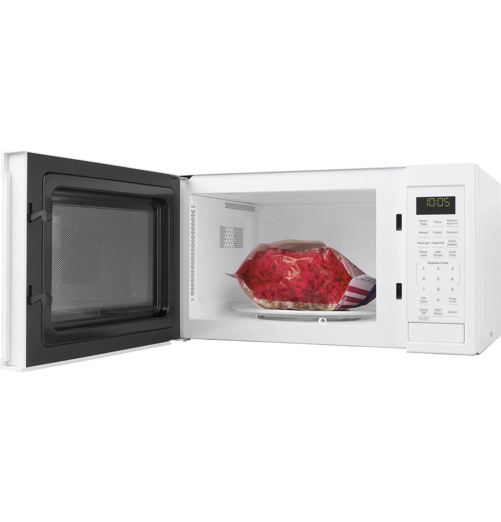 0.9 Cubic Foot White Countertop Microwave Oven O64031