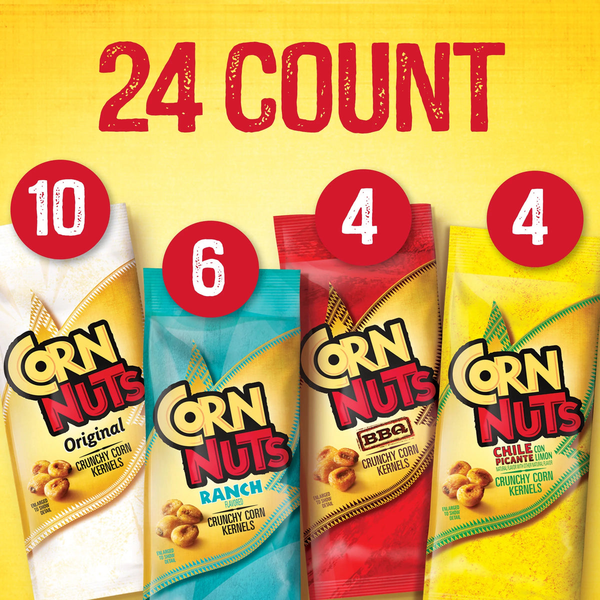 Crunchy Corn Kernels Variety Pack, 24 ct, 1.7 oz Packs E2192