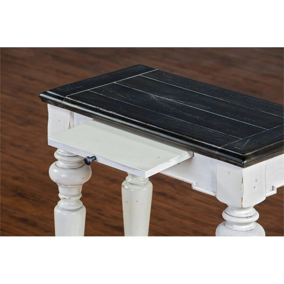 24" Wood Chair Side Table Set of 2 Q5059