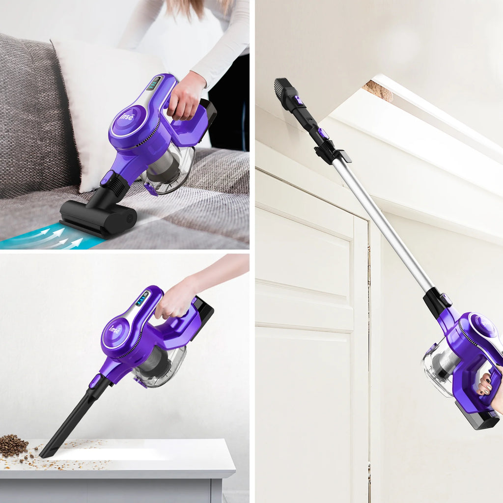 Cordless Vacuum 10-in-1 Lightweight Stick Vacuum Cleaner I353