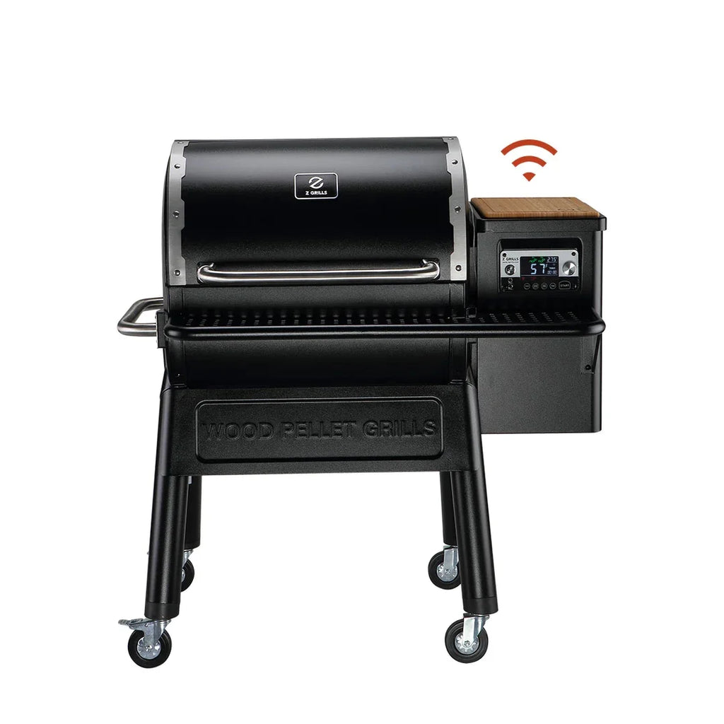 Wood Pellet Grill & Smoker with WIFI, PID Controller, 709 sq. in, Black X445