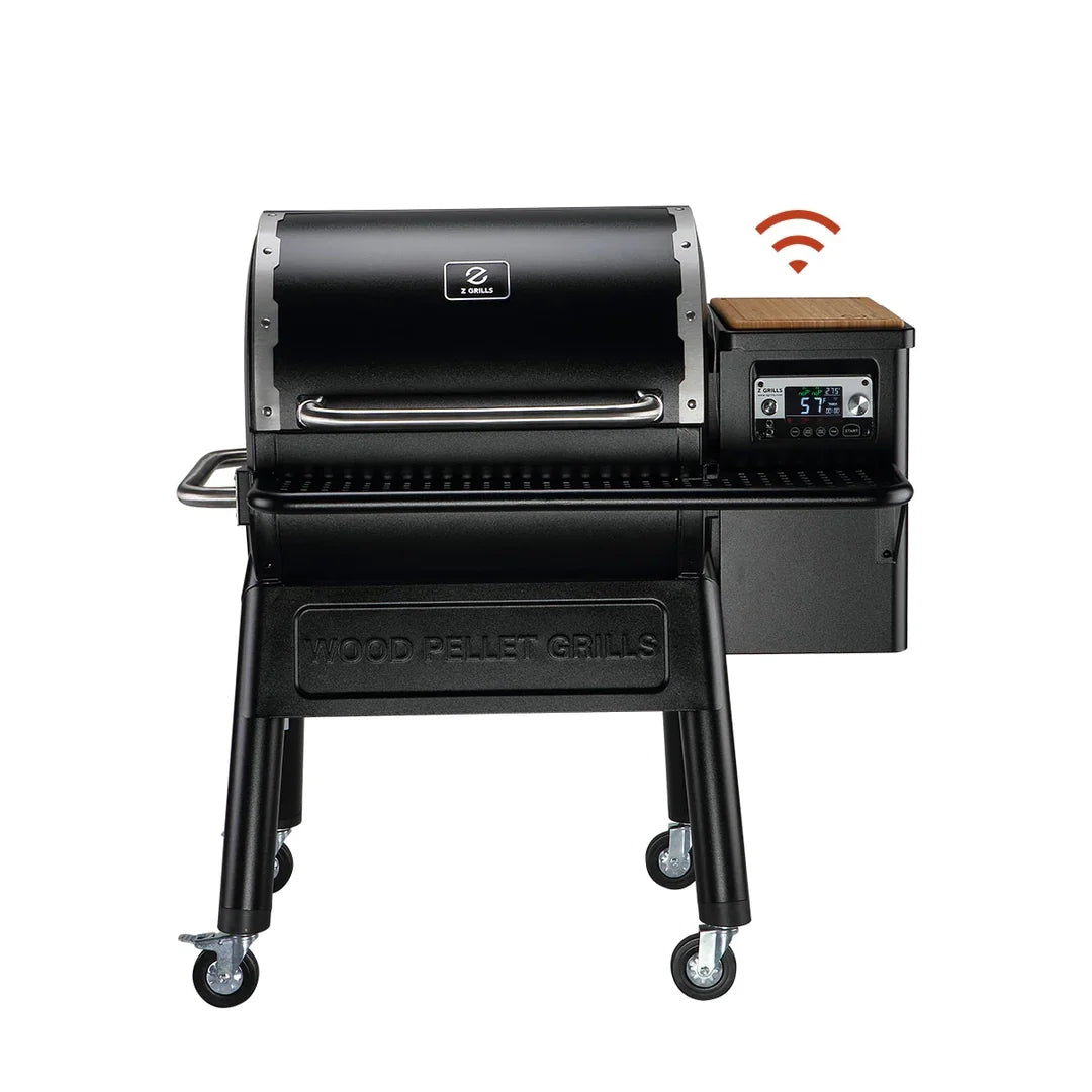 Wood Pellet Grill & Smoker with WIFI, PID Controller, 709 sq. in, Black X445
