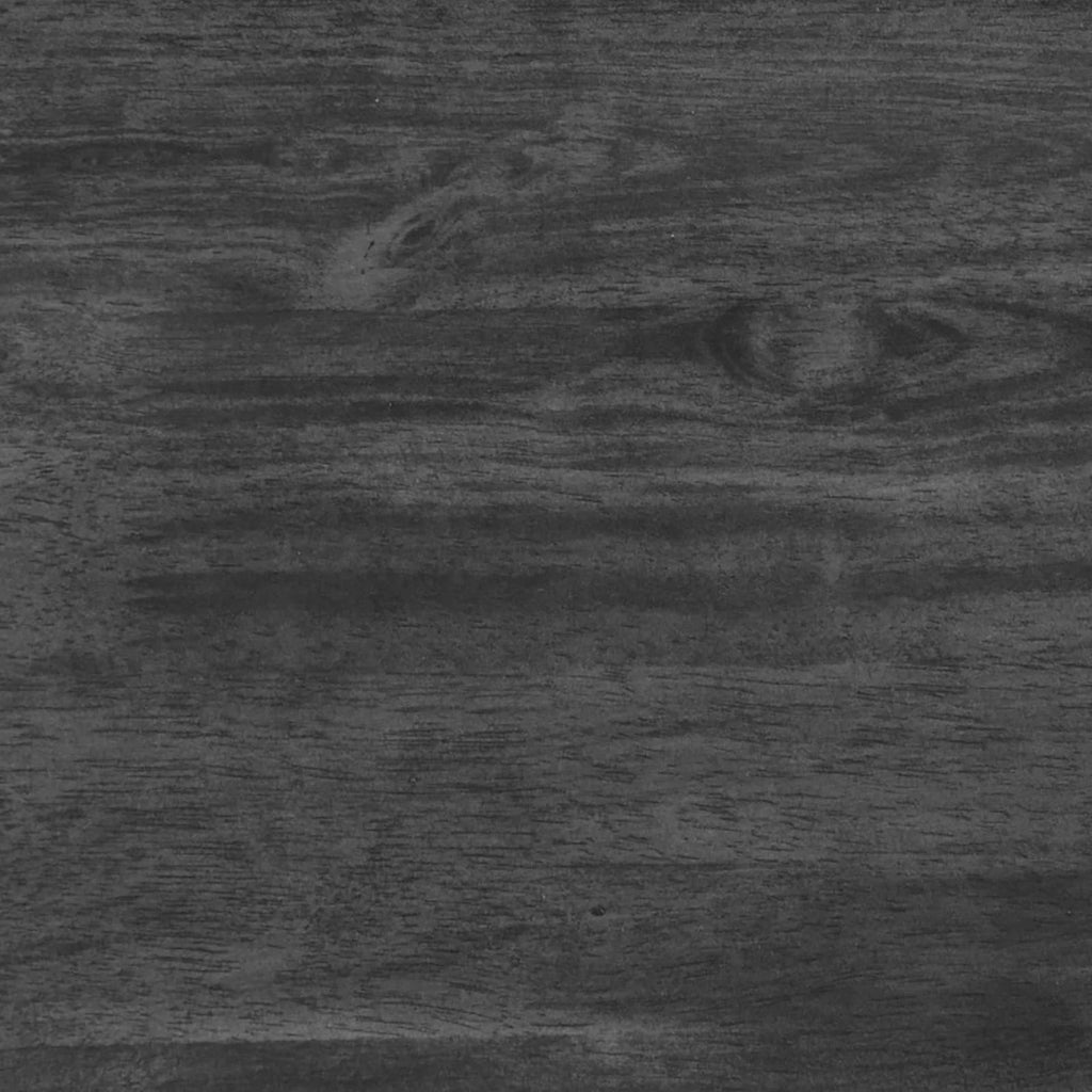Dark Grey Rectangular Panel Bed L368
