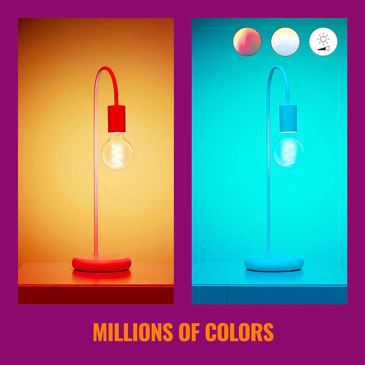 Color G25 LED Smart Bulb Pack of 1 W598