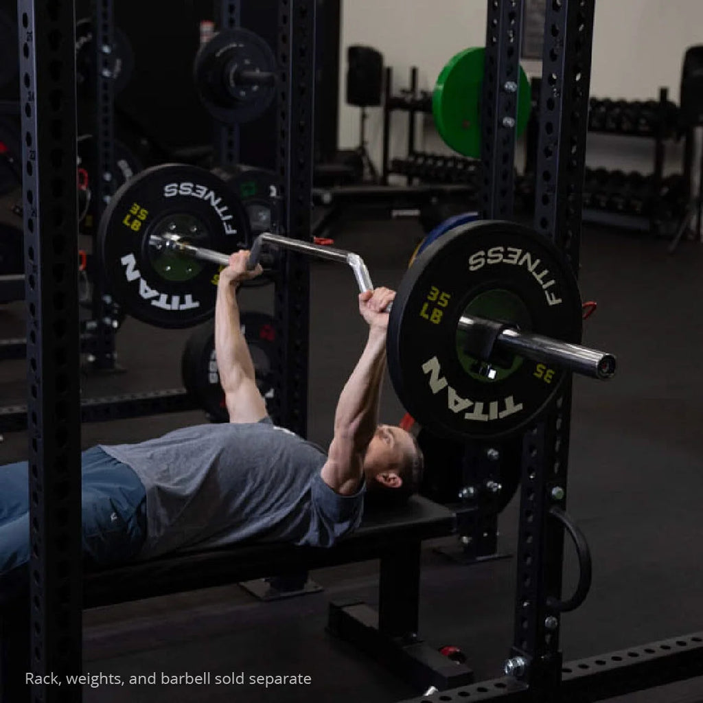 7 FT Cambered Olympic Bench Press Bar H373122