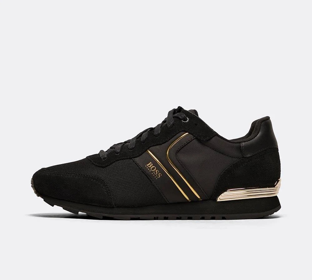 Black Parkour Runn Trainers X638941