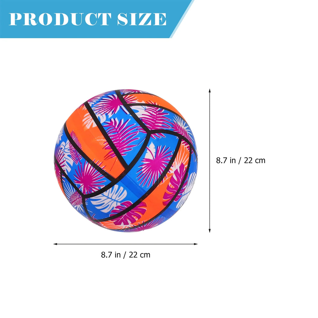 Inflatable Rainbow Vinyl Volleyball Ball B3869