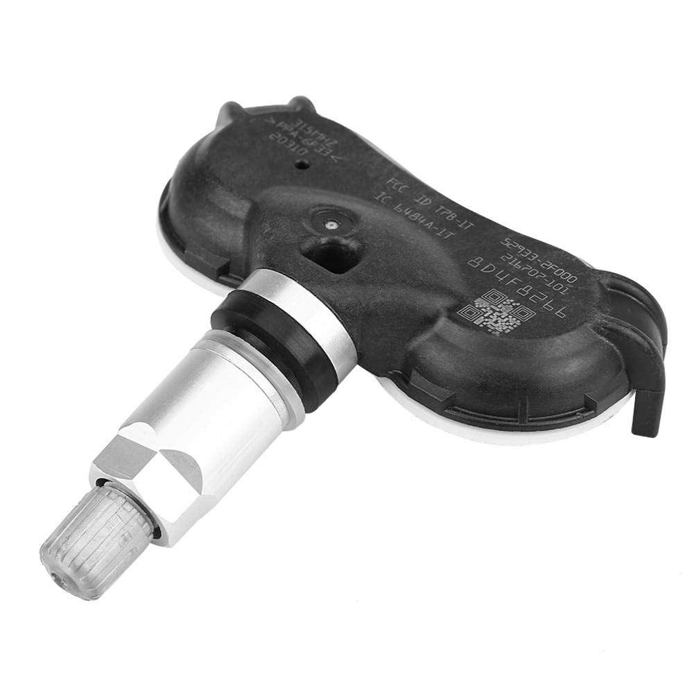 4pcs Car TPMS Tire Pressure Sensor Black Silver O976392