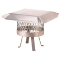 16x22 Single Flue Round Chimney Cap L356