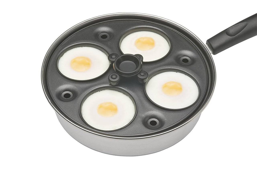 4 Egg Poacher Pan, Carbon Steel, 21 cm N656141