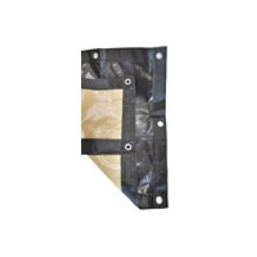 28 ft. Black Tan Round Above Ground Winter Pool Cover B5019