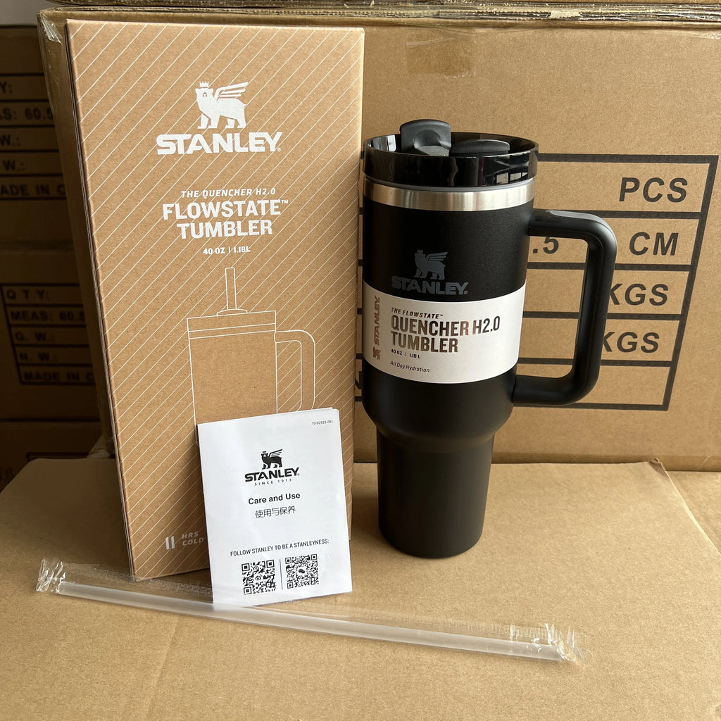 40oz Stainless Steel Tumbler Black C850508
