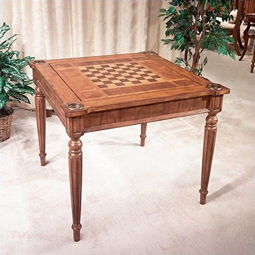 Multi Game Card Table in Antique Cherry Y42282