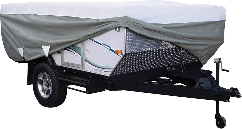 Grey Pop-Up Camper Trailer Cover E695