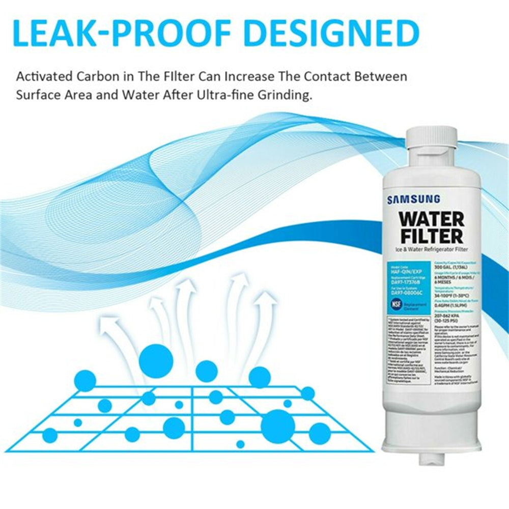 4-Pack Refrigerator Water Filter W334