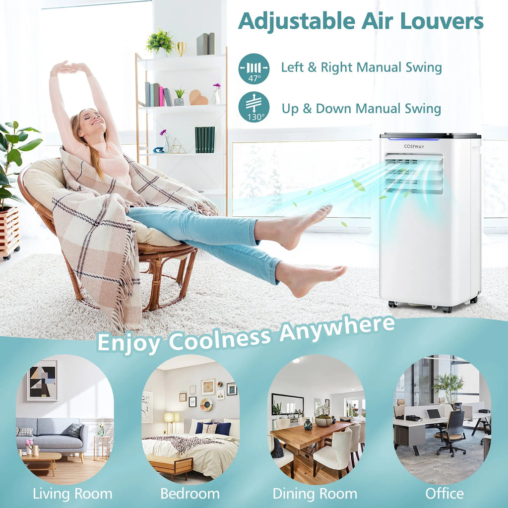 7100 BTU 10000 BTU Portable Air Conditioner 3-in-1 AC Unit B5944