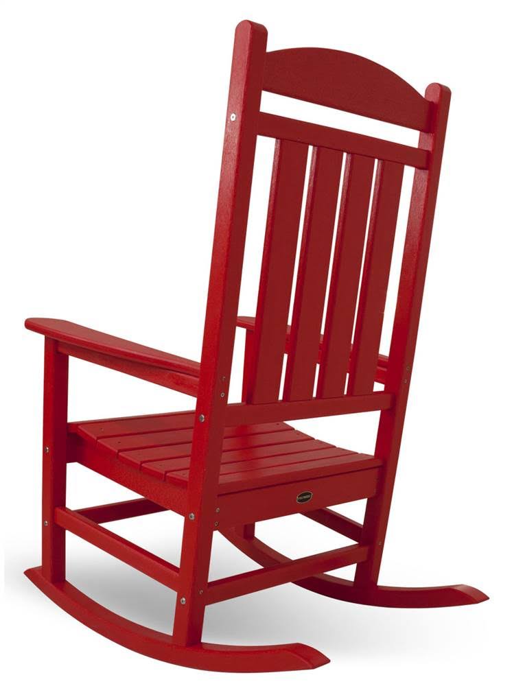 Sunset Red Rocking Chair X38750
