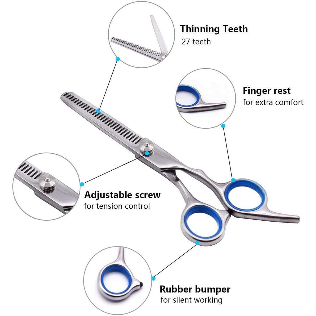 Dog Grooming Scissors with Safety Round Tips W8495