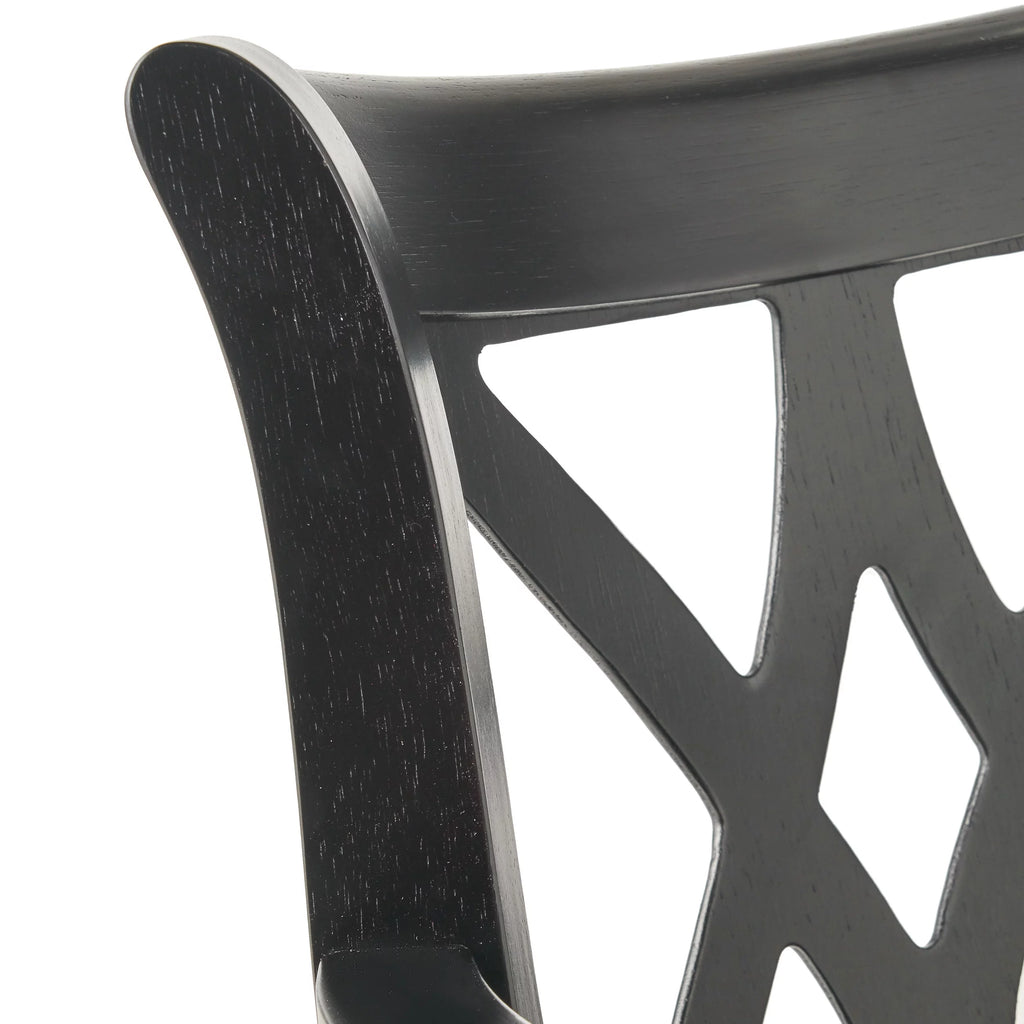 Black Bonded Leather Swivel Barstool V480656