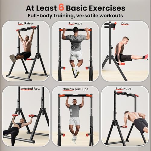 Foldable Pull Up Dip Station I86358