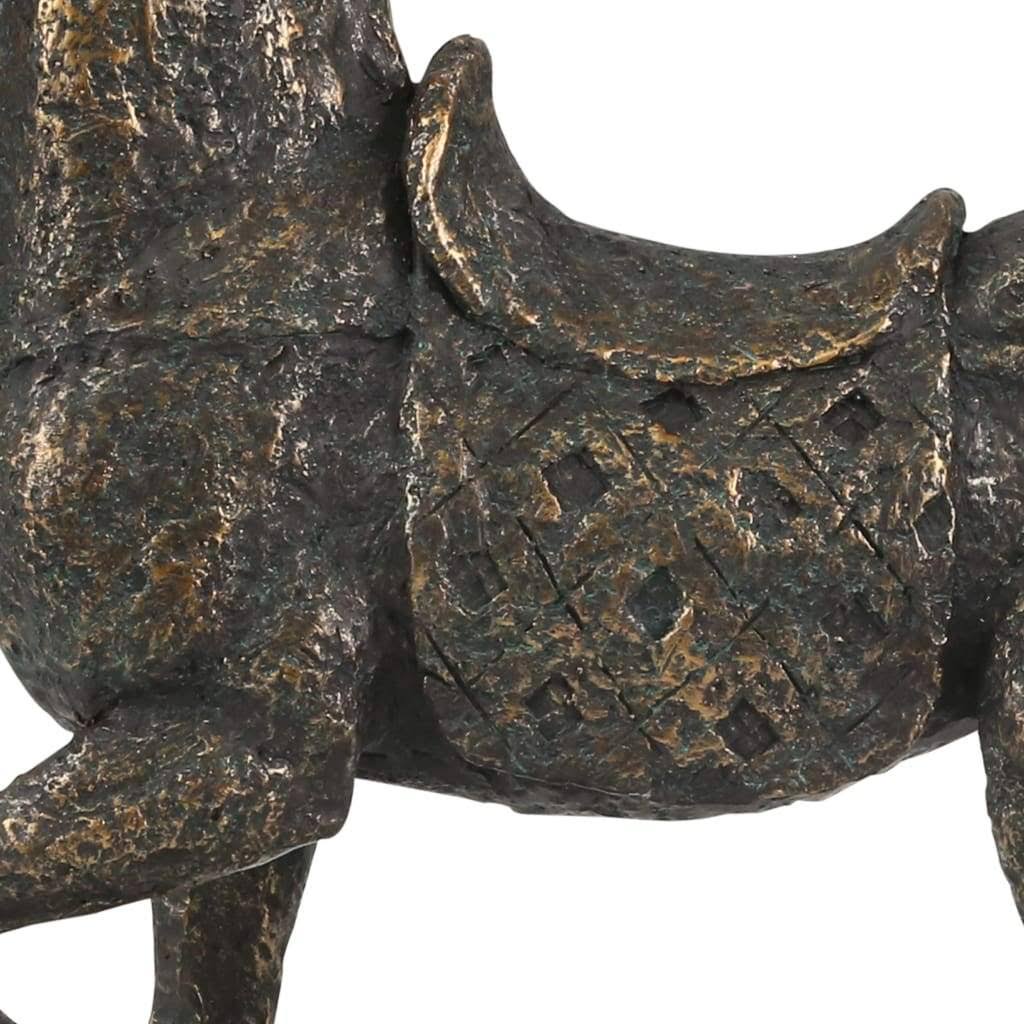 Bronze Polyresin Horse A68178
