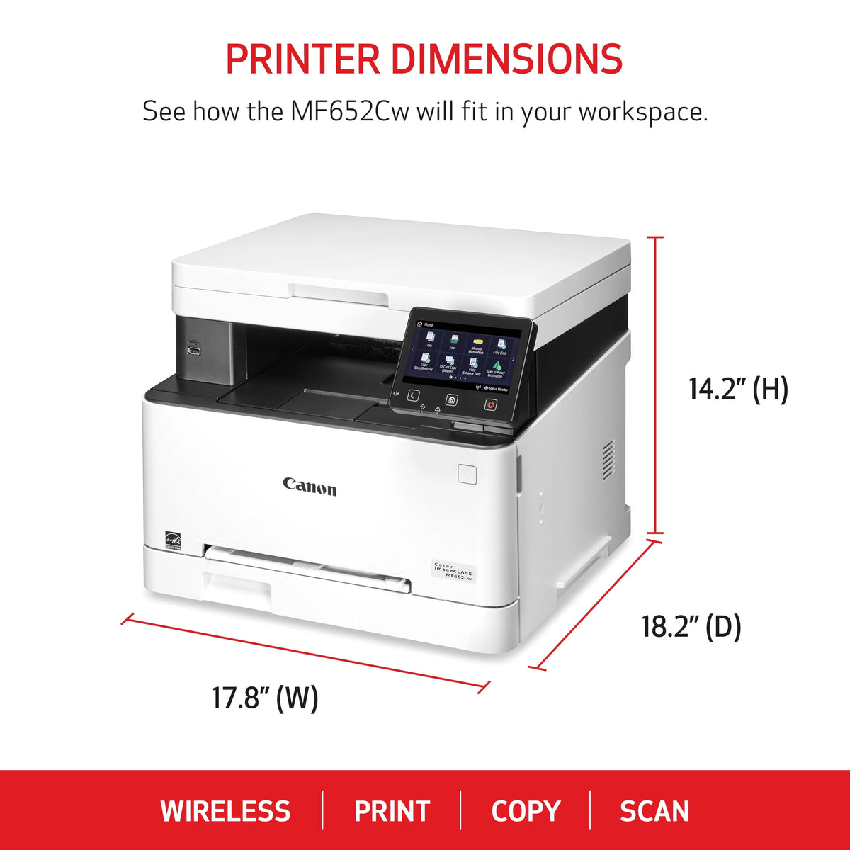 Wireless Multifunction Laser Printer N68277