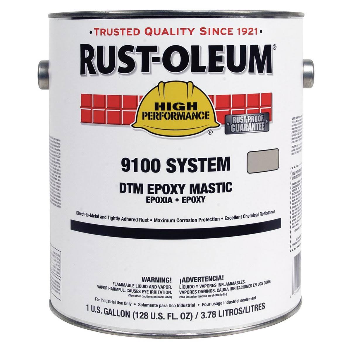 Green Epoxy Mastic Coating, 1 gal B703576