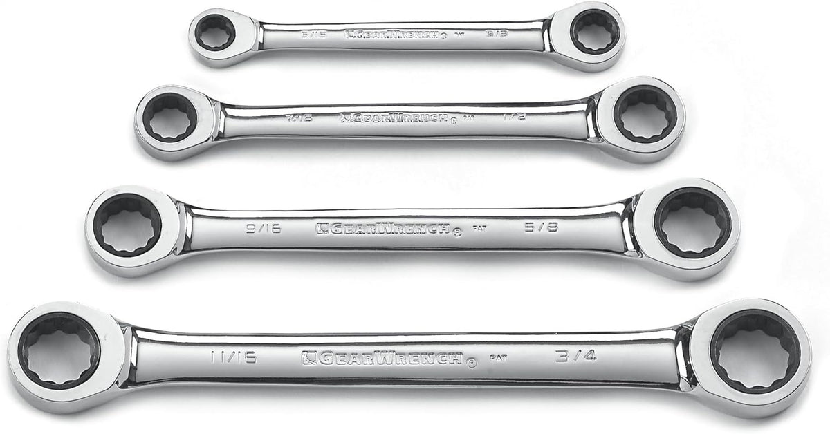 4 Pc Double Box Ratcheting E-Torx Wrench Set G553507