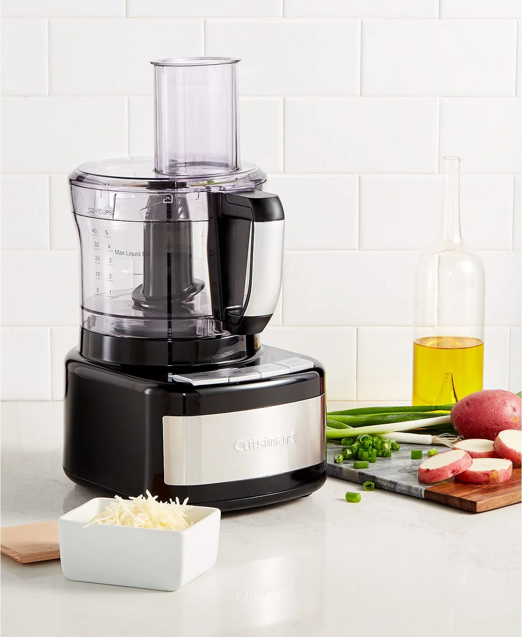 Black Silver 8-Cup Food Processor U47700
