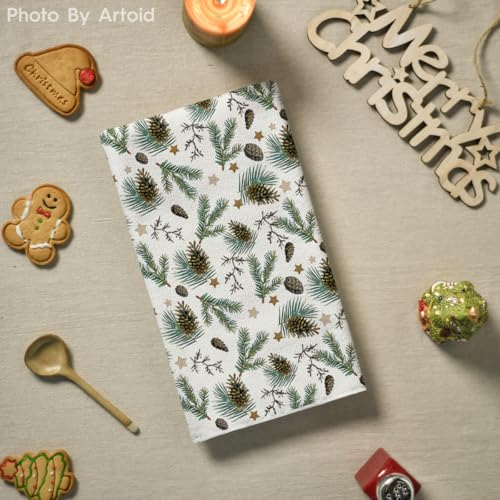 Christmas Kitchen Dish Towels 18x26 Inch Set of 2 W759715