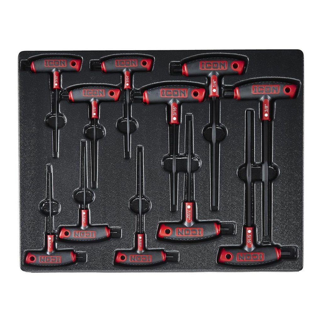 11 Piece T-Handle Hex Key Set H686
