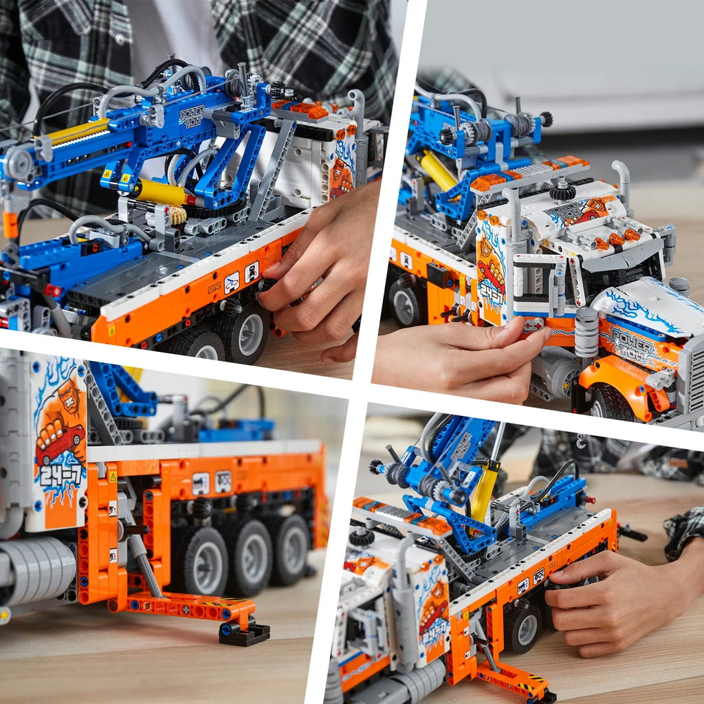 Heavy-Duty Tow Truck Building Set A782401