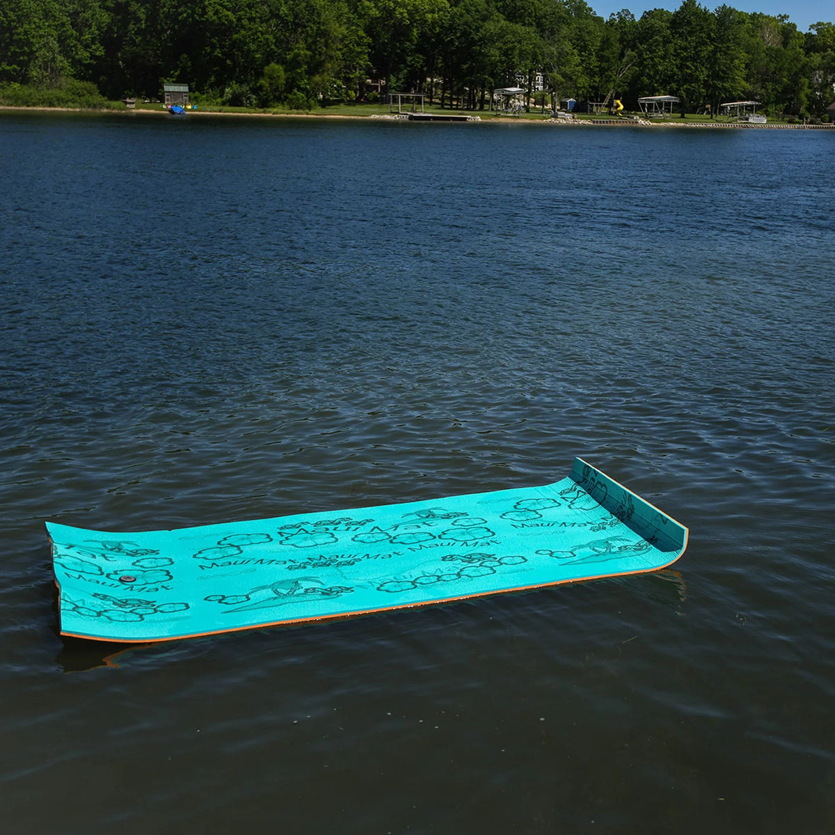 14 Ft Floating Foam Island Mat Z255