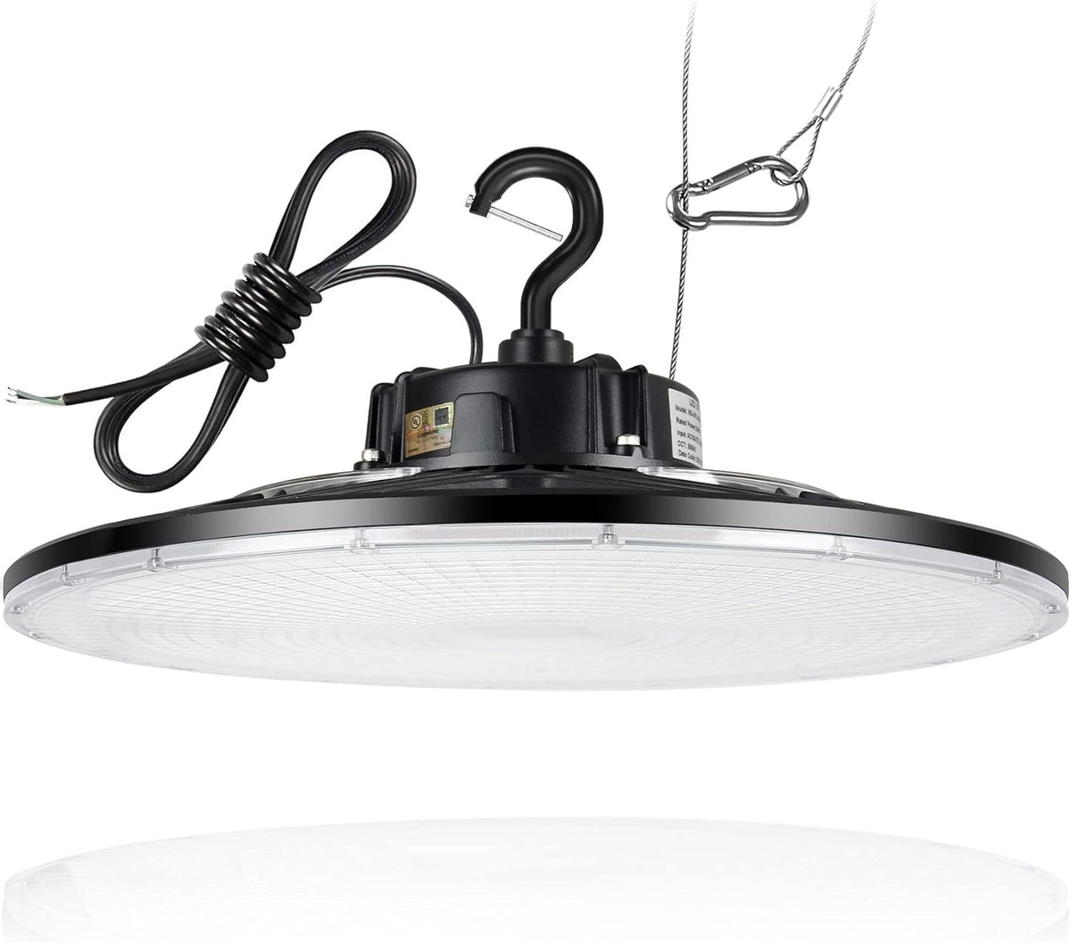 100W UFO LED High Bay Light, Dimmable, 15000lm, UL Listed, AC100-277V, IP65 5000K B514