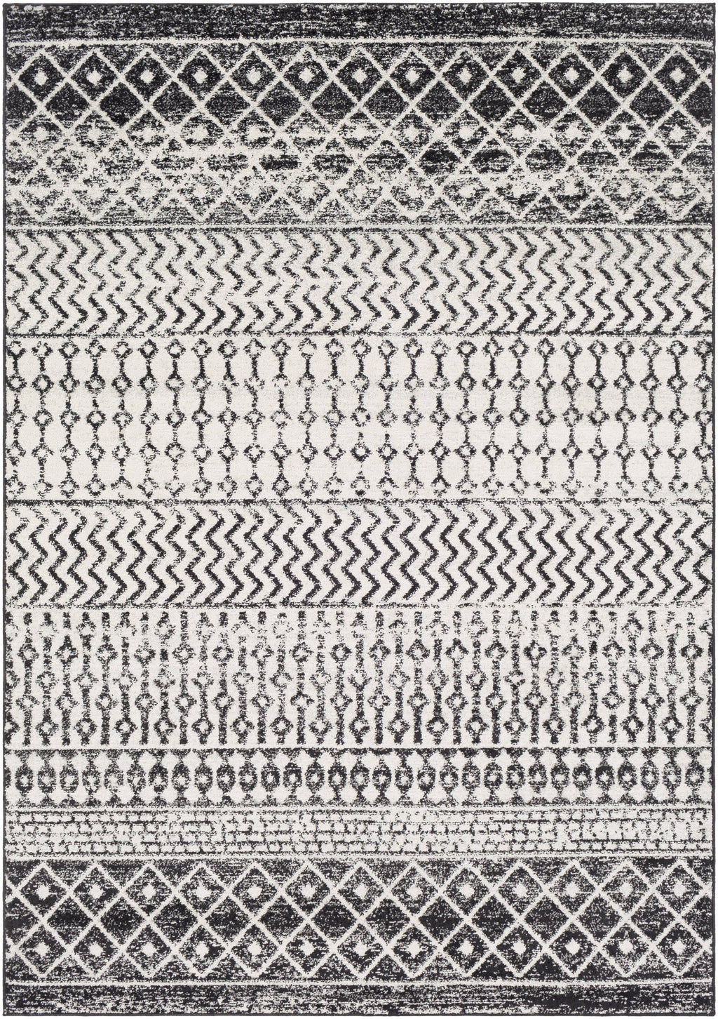 100% Polypropylene Rectangle Rug P8316