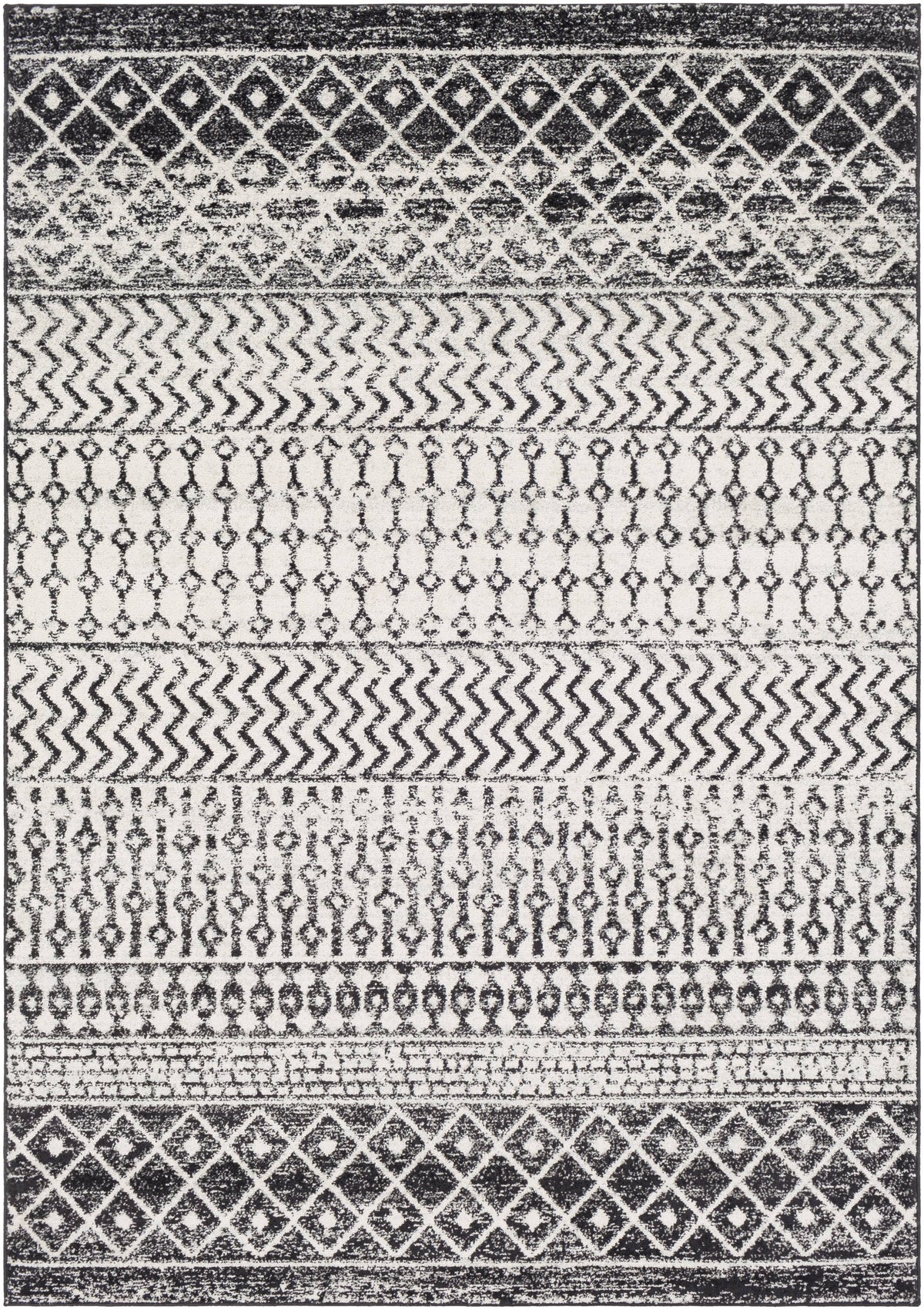 100% Polypropylene Rectangle Rug P8316