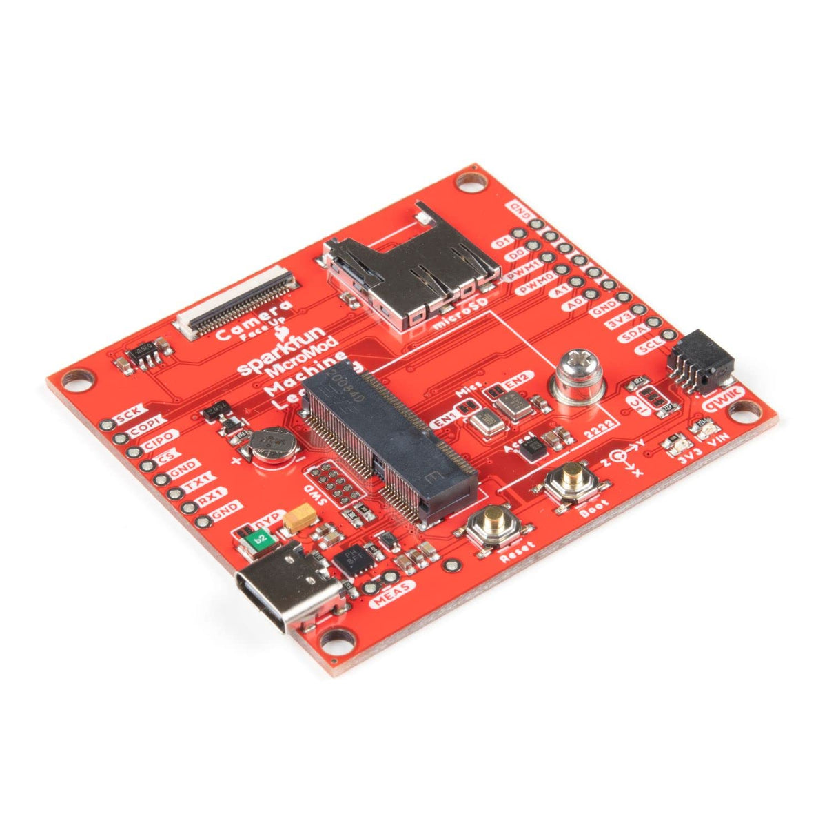 MicroMod Machine Learning Carrier Board with Accelerometer and Qwiic Port R868041