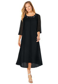 Midnight Dazzle Mesh Flyaway Dress I91991