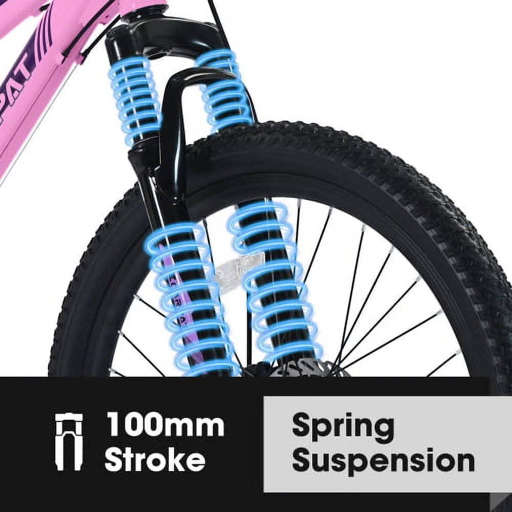 24 inch Pink Mountain Bike E5668