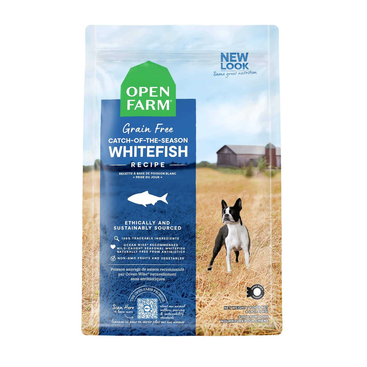 Grain Free Whitefish Dry Dog Food X515296
