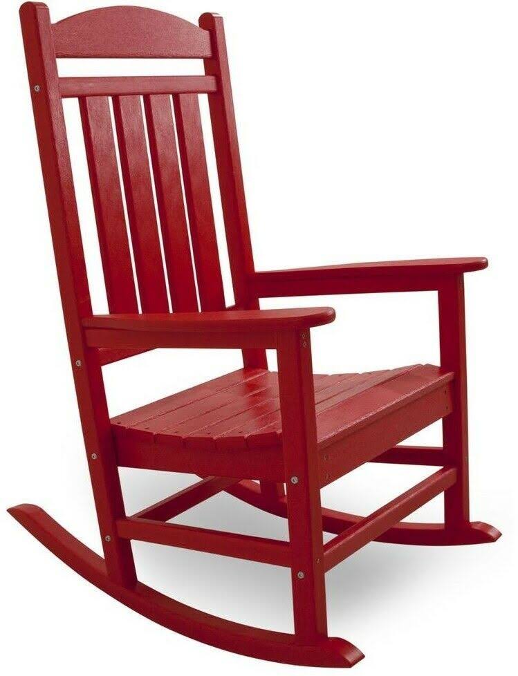 Sunset Red Rocking Chair X38750