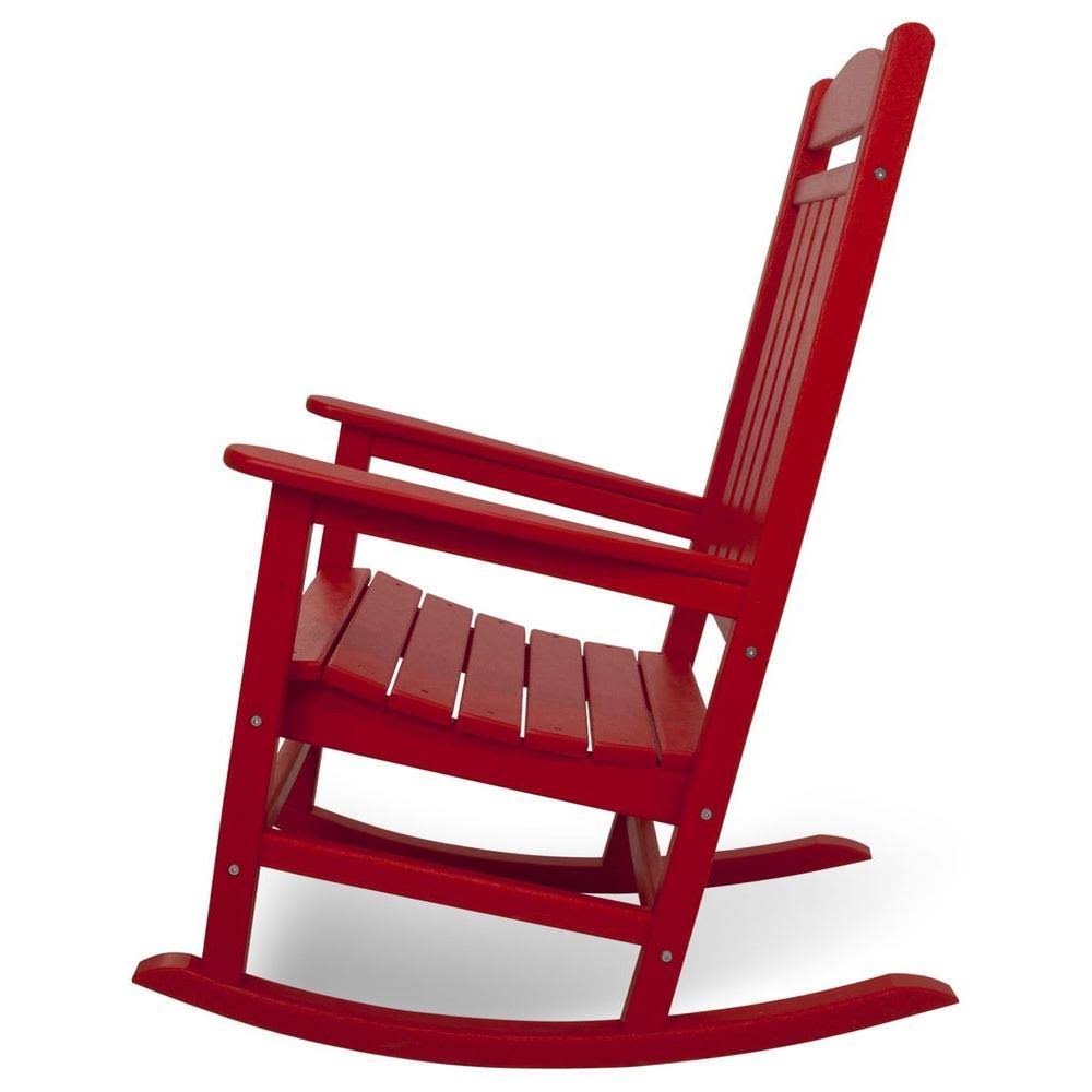 Sunset Red Rocking Chair X38750