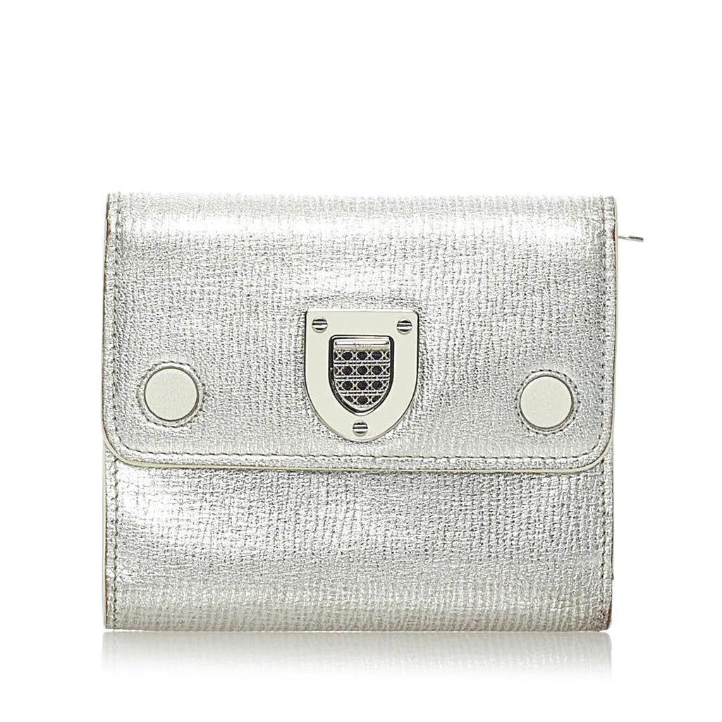 Pre-Owned Calf Leather Small Wallet L42219