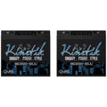 600W 12V Power Cell Replacement Battery for Car Stereo System - 2 Pack Q510312