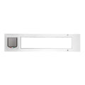 Cat Door for Sash Windows Adjustable Aluminum Frame U999