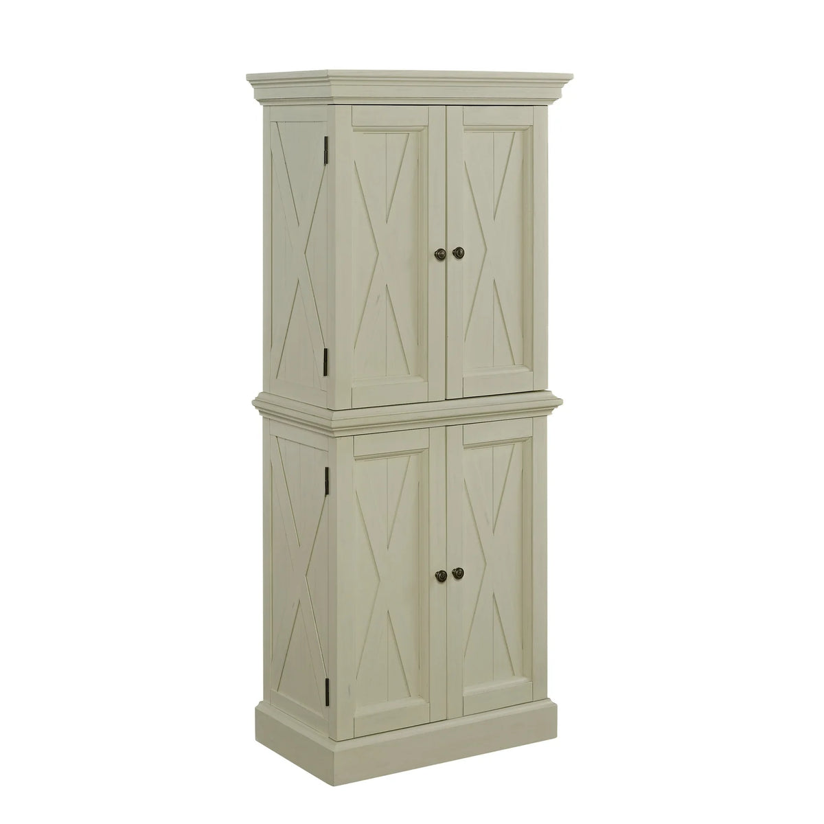 Off White Wood Pantry T664