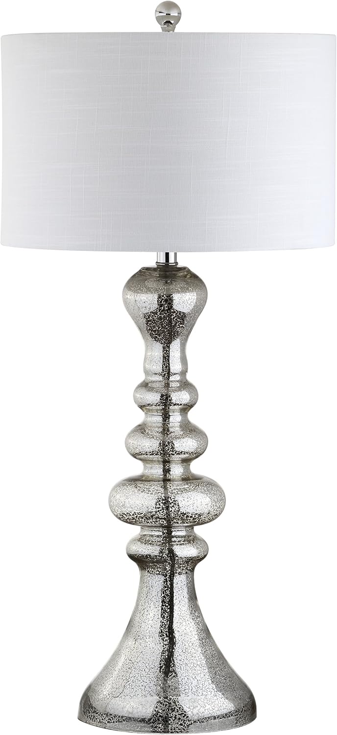 Cobalt Curved Glass LED Table Lamp U7265