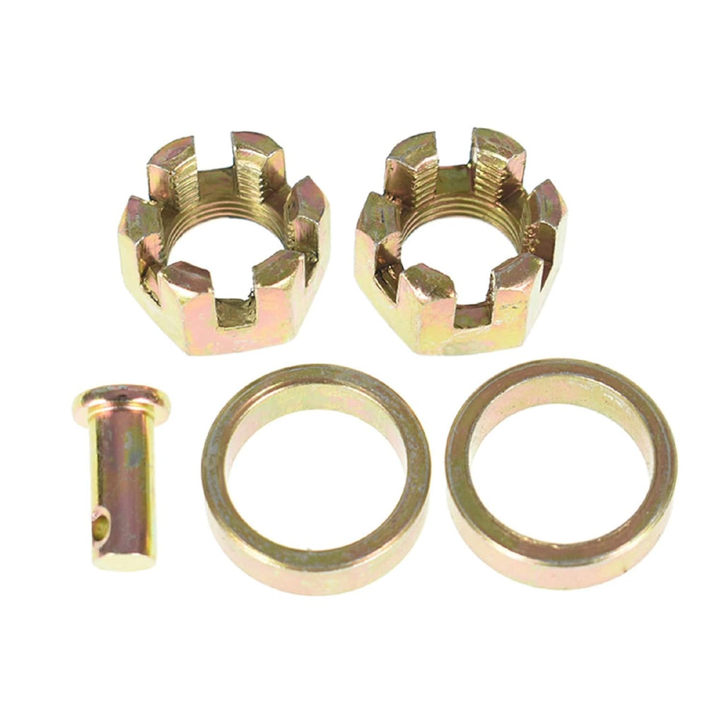 Go Kart Rear Axle Shaft Assembly Kit with Sprocket Hub Brake Chain K9180