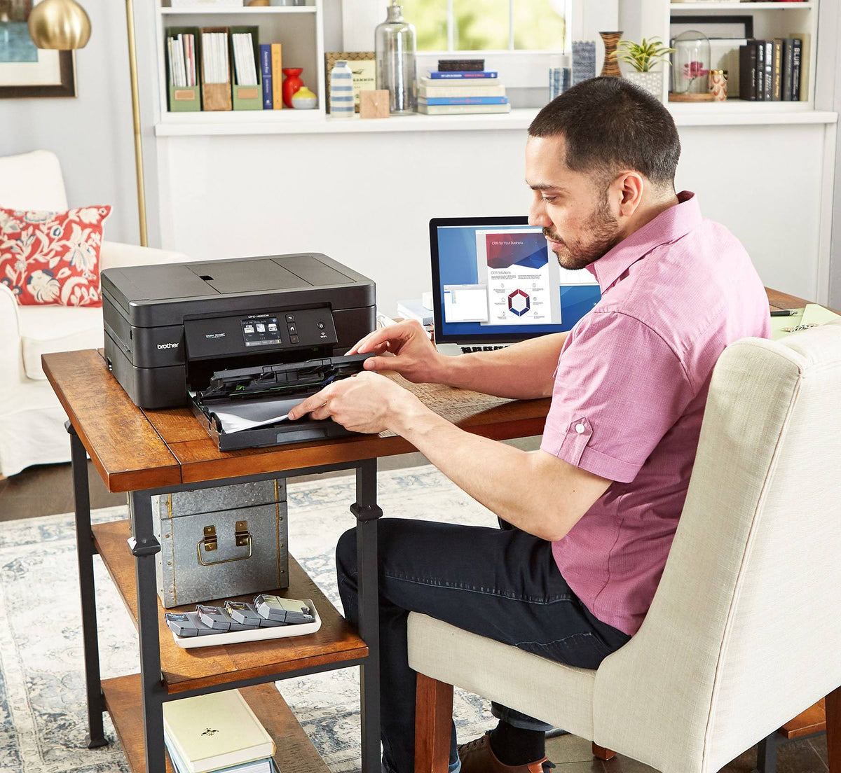 Black Wireless All-in-One Inkjet Printer T867328